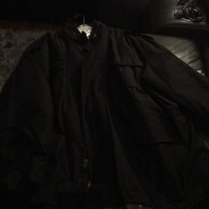 Black Army Field coat with lining